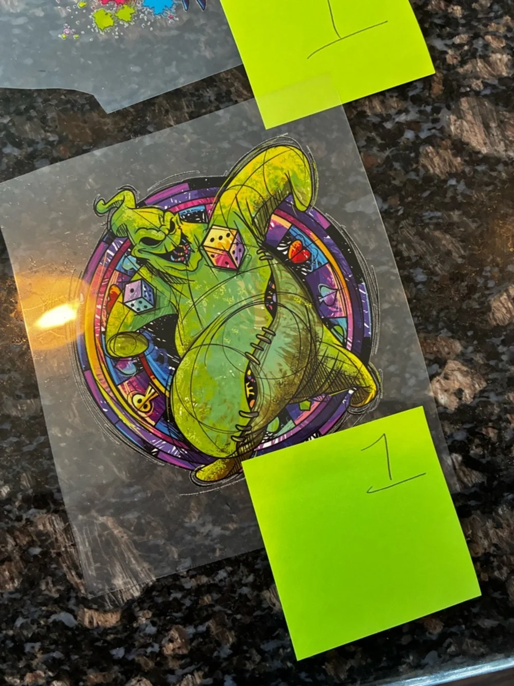 Nightmare Before Christmas Iron-On Transfers Lot of 22 Jack Sally Oogie Disney